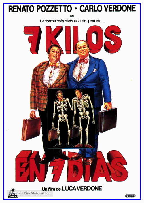 Sette chili in sette giorni - Spanish Movie Poster