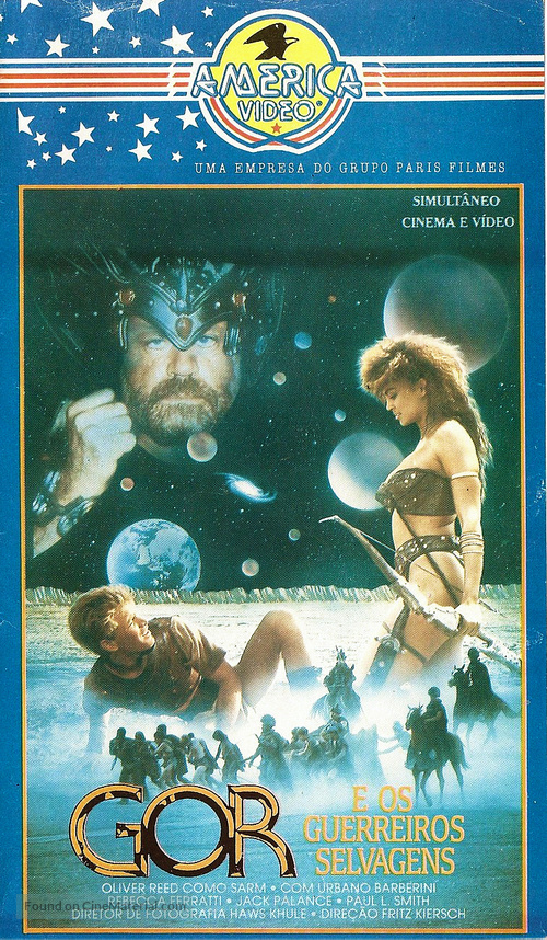Gor - Brazilian VHS movie cover