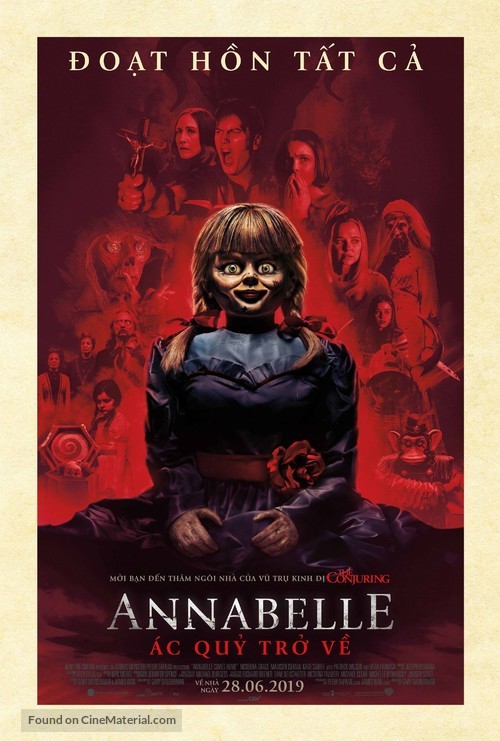 Annabelle Comes Home - Vietnamese Movie Poster