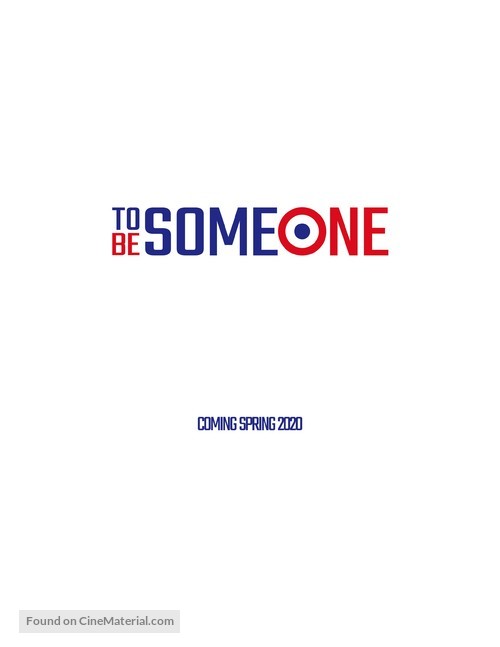 To Be Someone - British Movie Poster