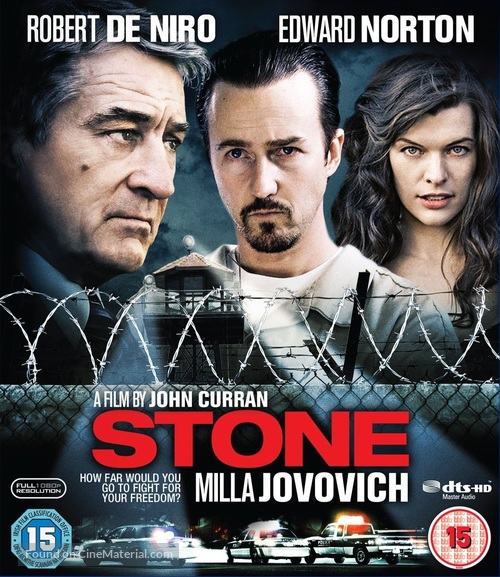 Stone - British Blu-Ray movie cover