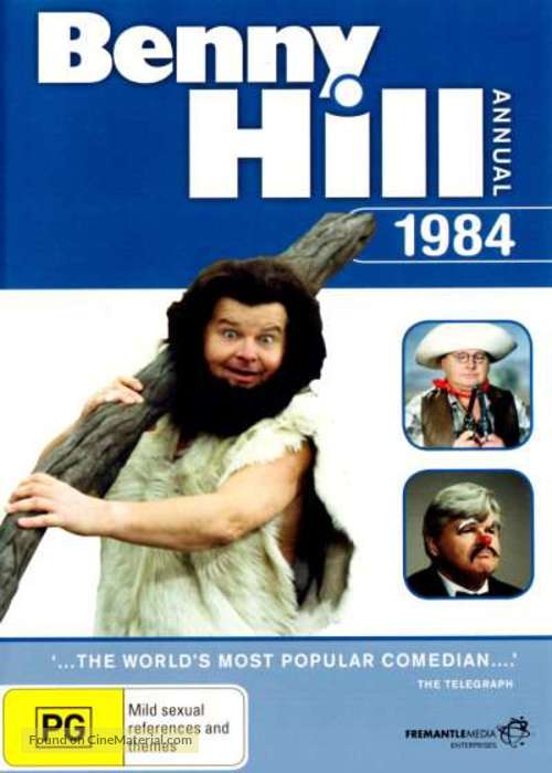 &quot;The Benny Hill Show&quot; - Australian DVD movie cover