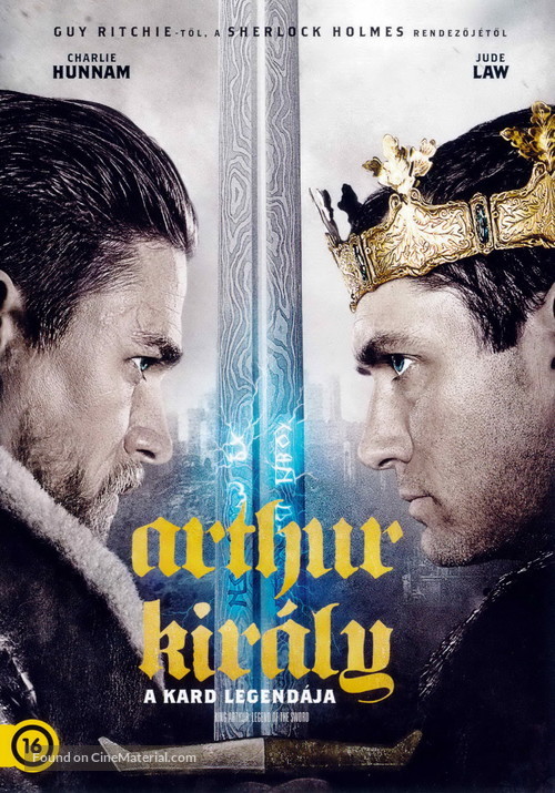 King Arthur: Legend of the Sword - Hungarian DVD movie cover