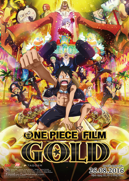 One Piece Film Gold - Vietnamese Movie Poster