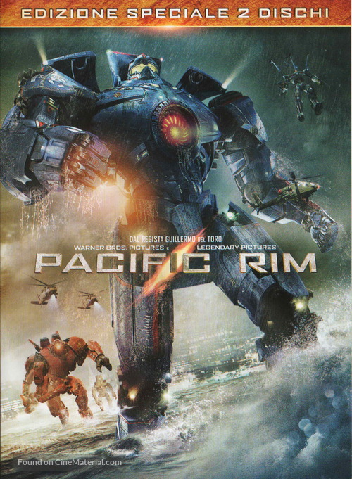 Pacific Rim - Italian DVD movie cover