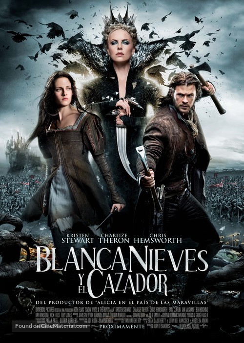 Snow White and the Huntsman - Mexican Movie Poster