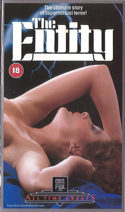 The Entity - British VHS movie cover