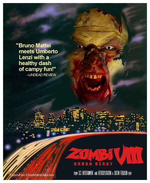 Zombi Viii Urban Decay 2021 Australian Movie Poster