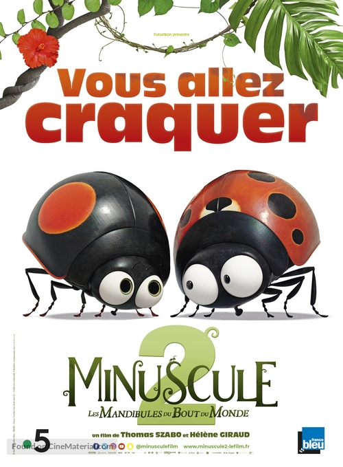 Minuscule 2: Les mandibules du bout du monde - French Movie Poster