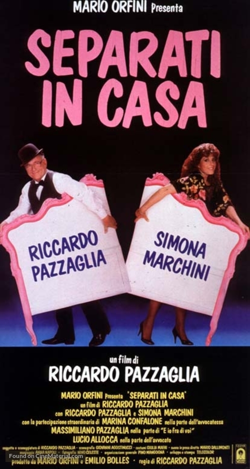 Separati in casa - Italian Movie Poster