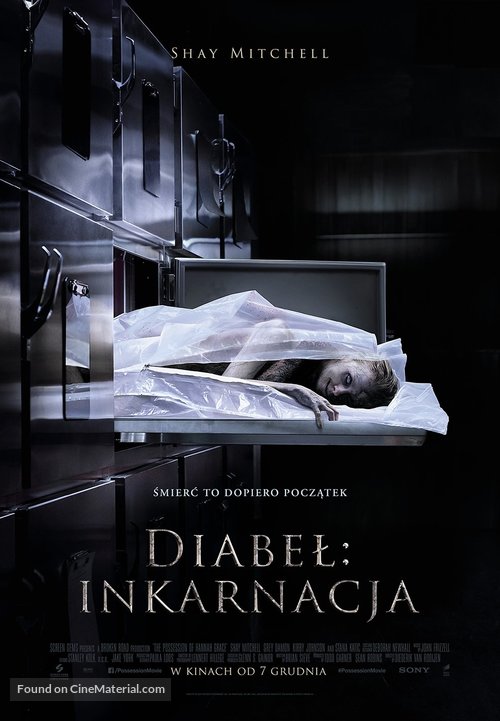 The Possession of Hannah Grace - Polish Movie Poster