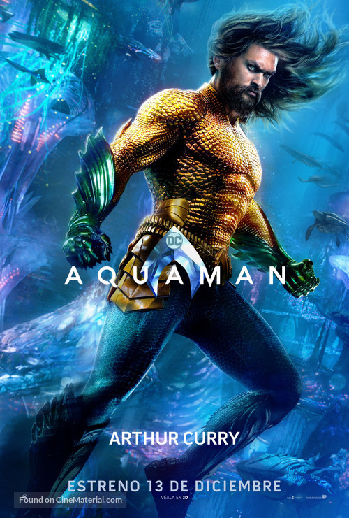 Aquaman - Chilean Movie Poster