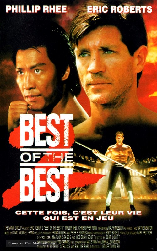 Best of the Best 2 - French VHS movie cover