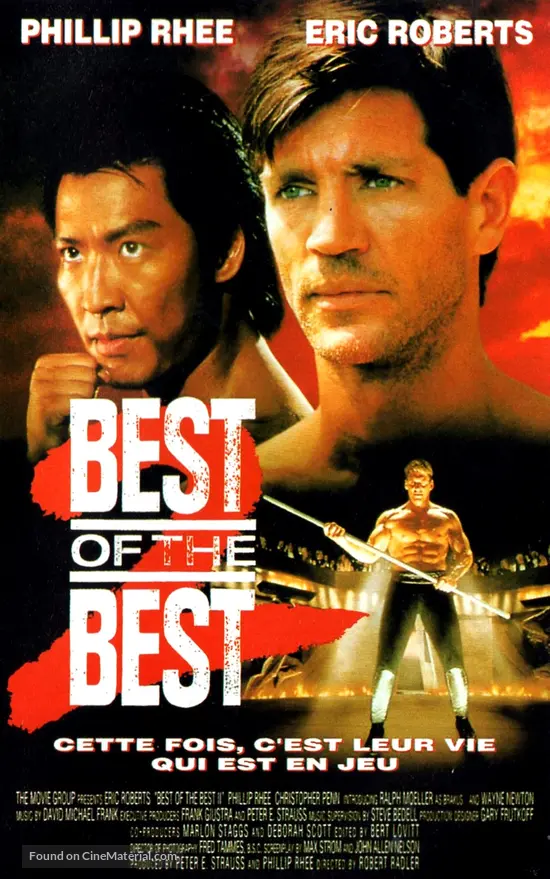 Best Of The Best 2 1993 French Vhs Movie Cover Best Of The Best 2 1993 French Vhs Movie Cover