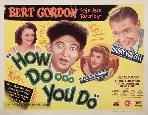 How Doooo You Do!!! - Movie Poster