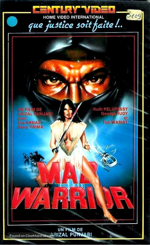 Mad Warrior - French VHS movie cover