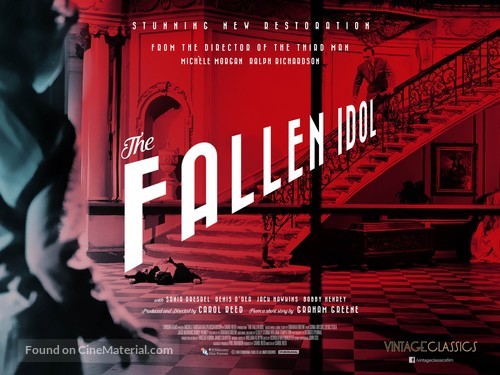 The Fallen Idol - British Re-release movie poster