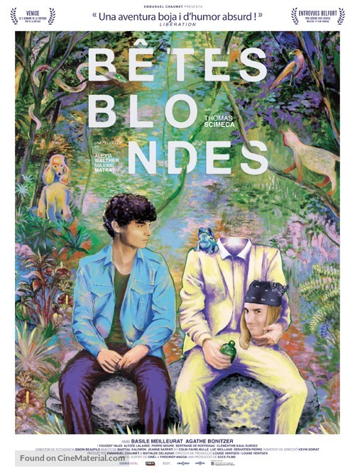 B&ecirc;tes blondes - Andorran Movie Poster