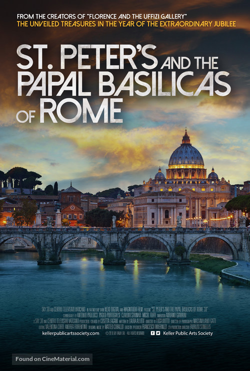 San Pietro e le Basiliche Papali di Roma 3D - British Movie Poster