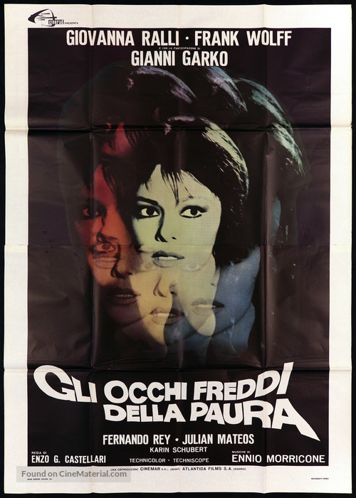 Gli occhi freddi della paura - Italian Movie Poster