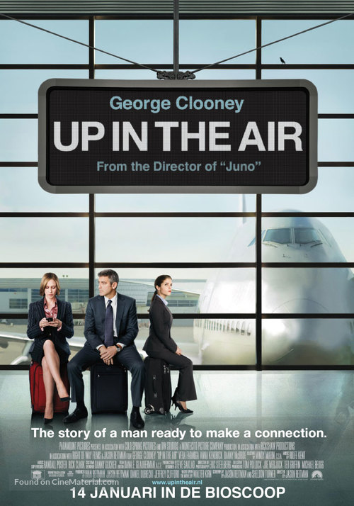 Up in the Air - Dutch Movie Poster