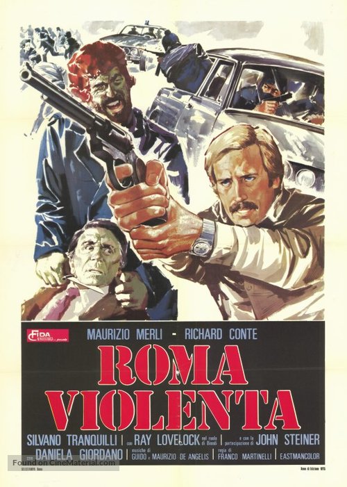 Roma violenta - Italian Movie Poster