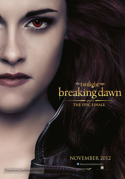 The Twilight Saga: Breaking Dawn - Part 2 - Dutch Movie Poster