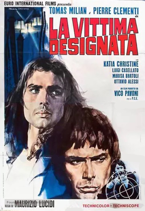 La vittima designata - Italian Movie Poster