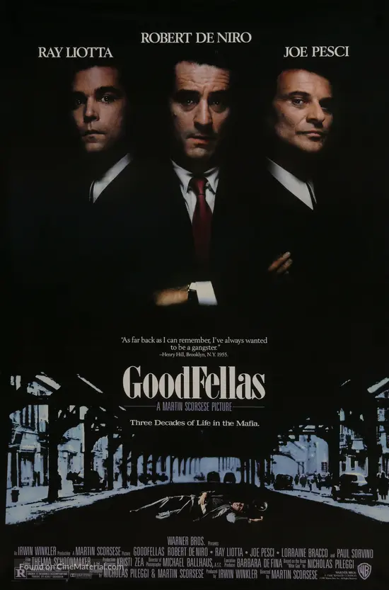 Goodfellas movie poster