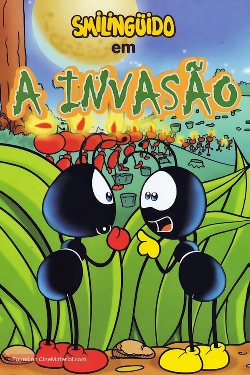 Smilinguido em a Invas&atilde;o - Brazilian Movie Cover