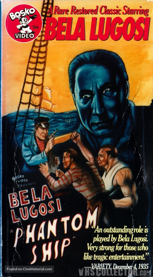 The Mystery of the Marie Celeste - VHS movie cover