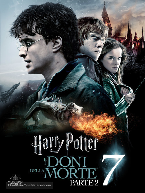 Harry Potter and the Deathly Hallows - Part 2 - Italian Video on demand movie cover