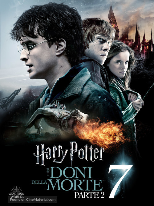 Harry Potter and the Deathly Hallows: Part II - Italian Video on demand movie cover