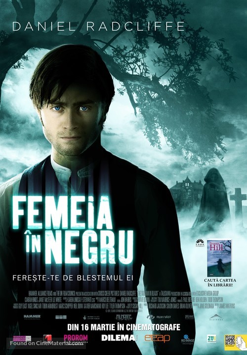 The Woman in Black - Romanian Movie Poster