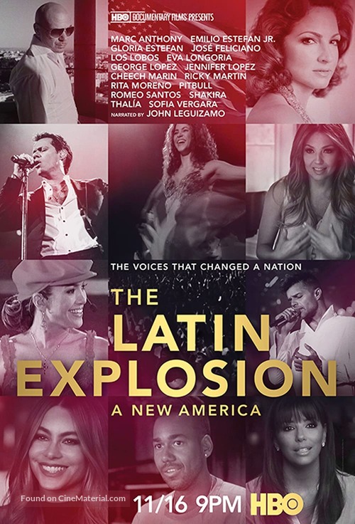 The Latin Explosion: A New America - Movie Poster