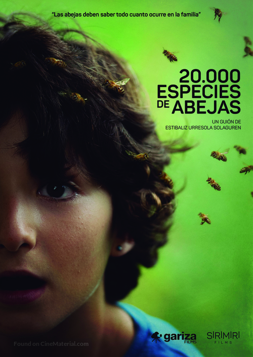 20.000 especies de abejas - Spanish Movie Poster