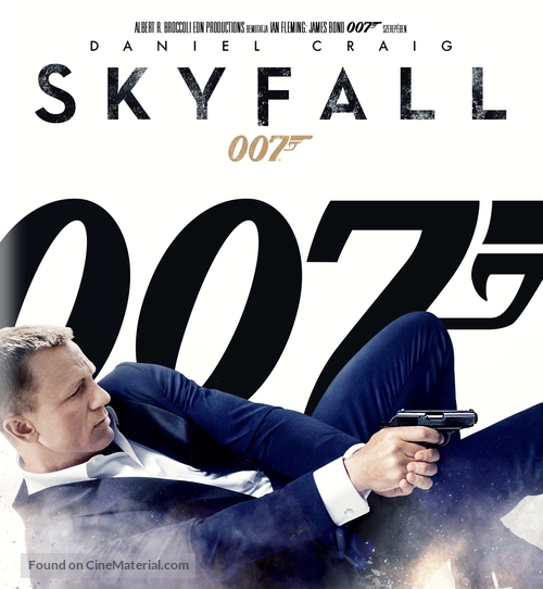 Skyfall - Hungarian Blu-Ray movie cover