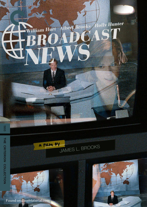 Broadcast News - British DVD movie cover