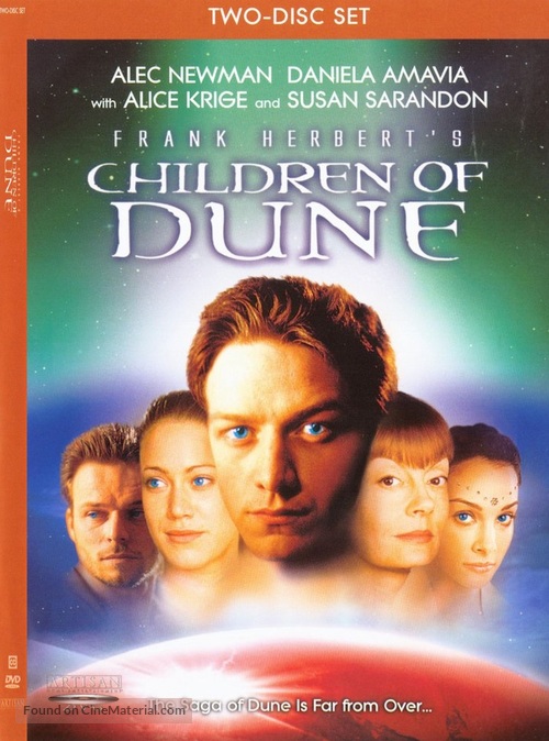 &quot;Children of Dune&quot; - DVD movie cover