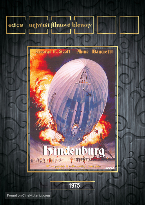 The Hindenburg - Czech DVD movie cover