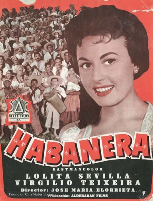 Habanera - Spanish Movie Poster