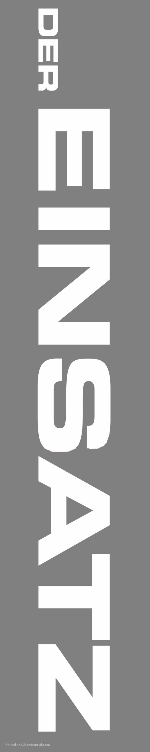 The Recruit - German Logo