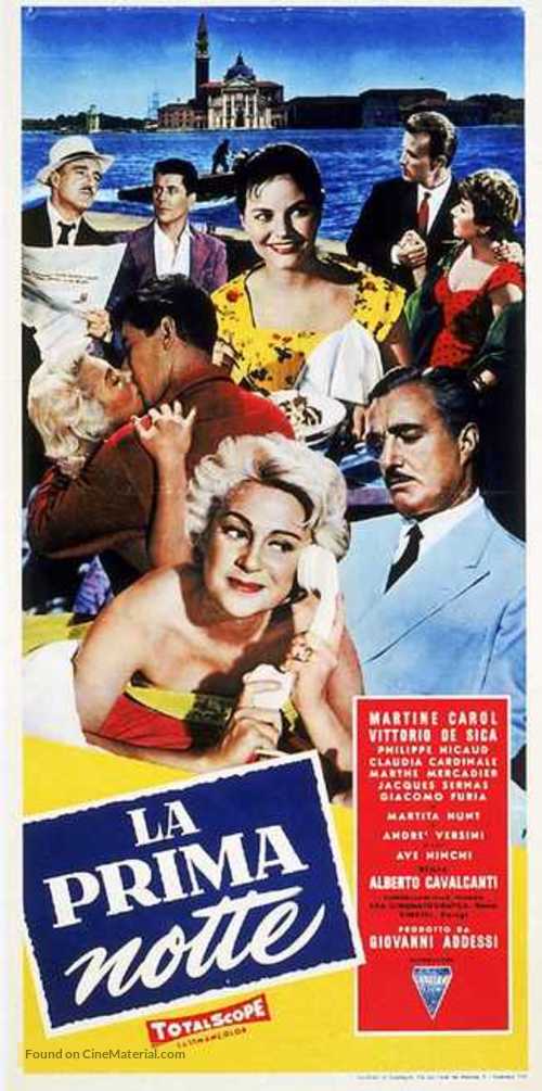 La prima notte - Italian Movie Poster