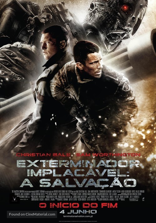 Terminator Salvation - Portuguese Movie Poster