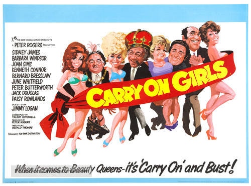 Carry on Girls - British Movie Poster