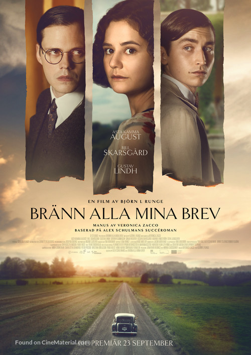 Br&auml;nn alla mina brev - Swedish Movie Poster