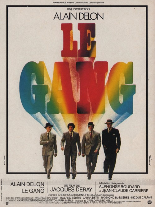 Gang, Le - French Movie Poster
