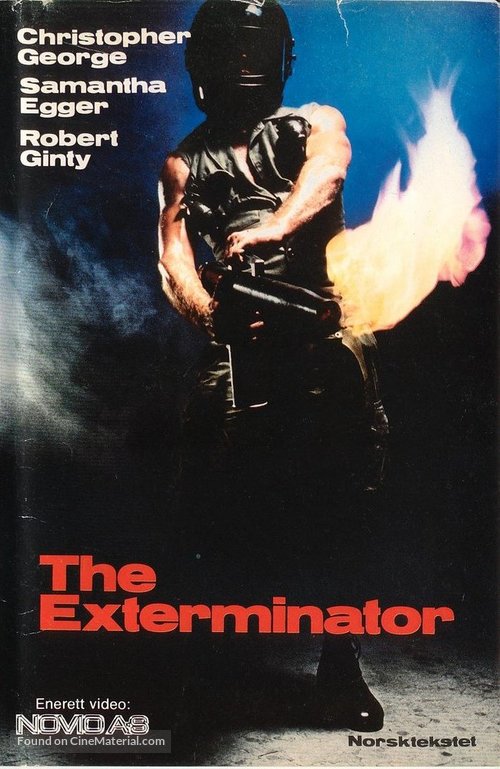 The Exterminator - Norwegian Movie Cover