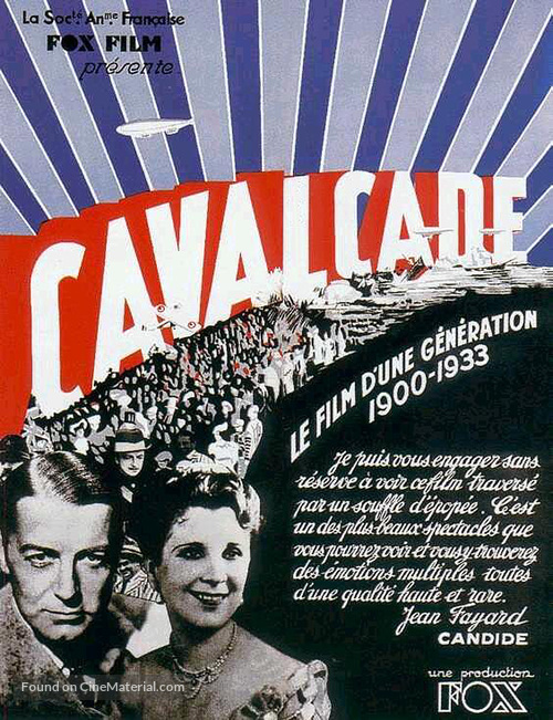 Cavalcade - French Movie Poster