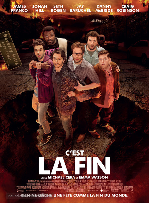 This Is the End - French Movie Poster